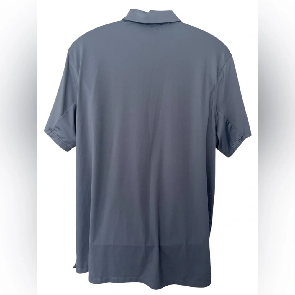 Nike Blue and Black Polo Shirt Dynamic Design